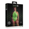 Ouch! Glow Body Filet Dos nu Vert Fluo